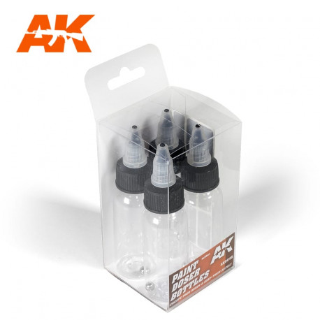 Paint doser bottles 30 ml (x4).