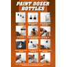 Dosificador de pintura botellas 30 ml (x4).