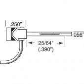 Standard head Whisker metal couplers (x4).