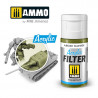 Filtro acrílico: verde amarillento. 15 ml.