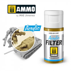 Filtro acrílico: arena. 15 ml.