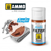 Filtro acrílico: arcilla. 15 ml.