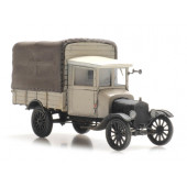 Ford Model TT grey with cover.