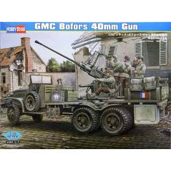 Camión GMC con cañón Bofors de 40mm. HOBBY BOSS 82459