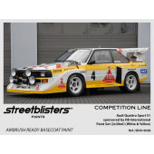 Audi Quattro Sport S1 HB Team paint set (2x30ml).