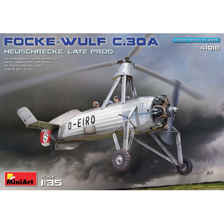 Focke-Wulf FW C.30A Heuschrecke, producción tardía.