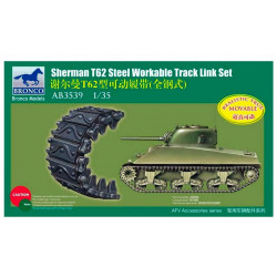 Cadenas para Sherman T62.