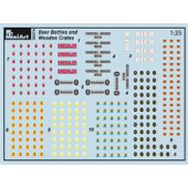 Botellas de cerveza y cajas de madera. MINIART 35574