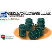 German WWII 200L Oil drums.