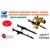 German infrared night-vision devices infrarot-Scheinwerfer.