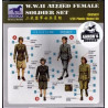 WWII Allied female soldier set.