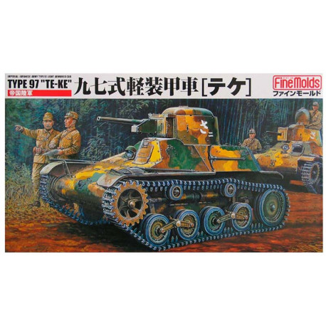 Carro blindado ligero IJA Type 97 “TE-KE”.