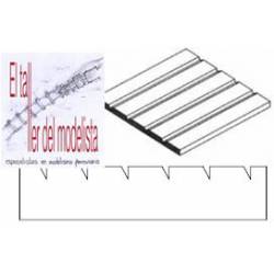 Plancha 15 x 30. Dentada 2,1 mm. EVERGREEN 4083