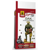 DAK uniforms (Áfrika Korps) figures set.