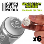 Standard fat spray caps.