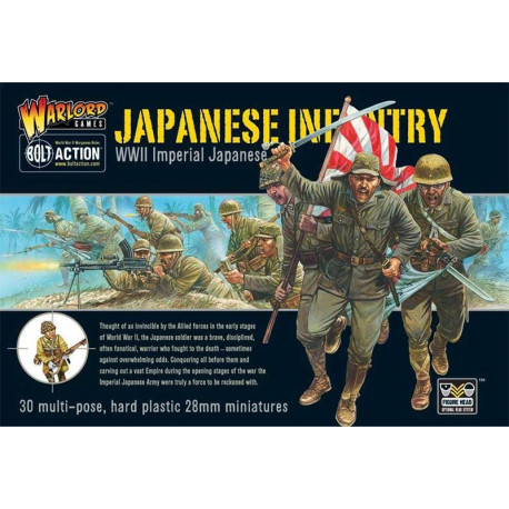 Infantería japonesa. WWII.