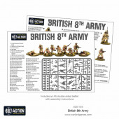 British 8th Army set. Bolt Action.