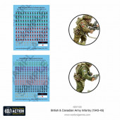 British & Canadian Army infantry set. Bolt Action.