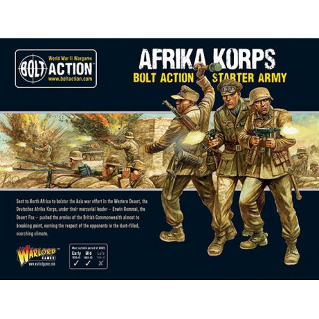 Áfrika Korps. Bolt Action starter army.