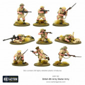 British 8th army. Bolt Action Starter Army.