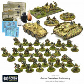 Granaderos alemanes. Bolt Action starter army.