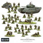 British & Canadian Army (1943-45). Bolt Action starter army.