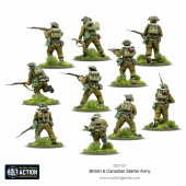 British & Canadian Army (1943-45). Bolt Action starter army.