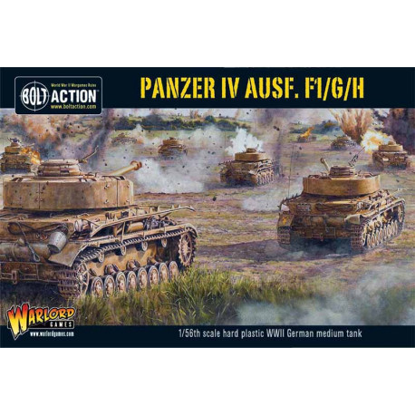 Panzer IV Ausf. Tanque mediano F1 / G / H. Bolt Action.