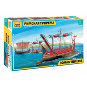 Roman trireme.