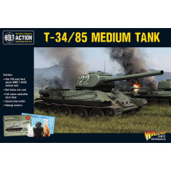 Tanque mediano T-34/85. Bolt Action.