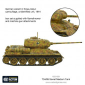 T-34/85 Medium Tank. Bolt Action.