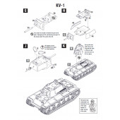 KV 1/2 Heavy Tank. Bolt Action.