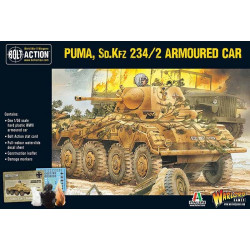 Puma Sd.Kfz 234/2 Armoured Car. Bolt Action.