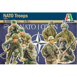 NATO troops.