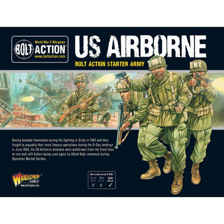 US Airborne. Bolt Action Starter Army.