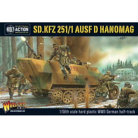 Semioruga Sd.Kfz 251/1 ausf D. Bolt Action.