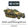 Sd.Kfz 251/1 ausf D halftrack. Bolt Action.