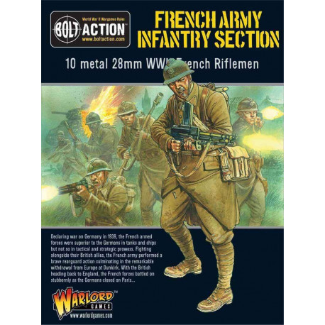 French Army Infantry section. Bolt Action.