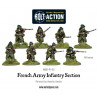 French Army Infantry section. Bolt Action.