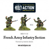 French Army Infantry section. Bolt Action.