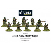 French Army Infantry section. Bolt Action.