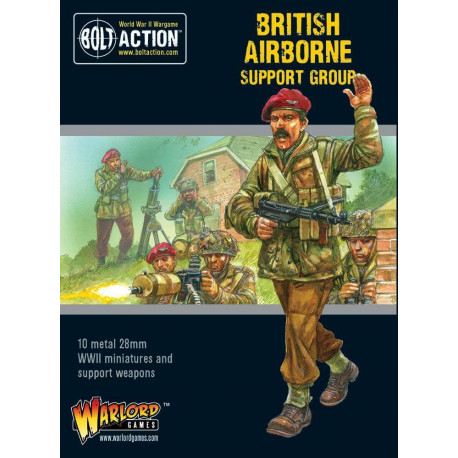 Grupo de apoyo British Airborne. Bolt Action.