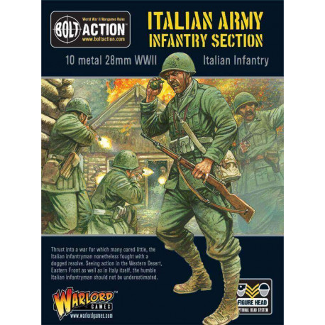 Sección del ejército italiano. Bolt Action.