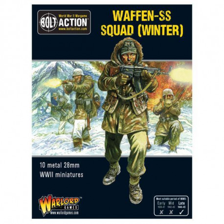 Escuadrón de las Waffen-SS de invierno. Bolt Action.