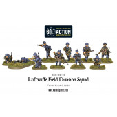 Escuadrón de la División de Campo de la Luftwaffe. Bolt Action.