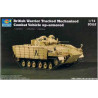 British warrior tracked mechanised vehicle. TRUMPETER 07102