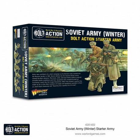 Ejército soviético (invierno). Bolt Action Starter Army.