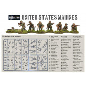 Semper Fidelis-Ejército Marines de EE. UU. Bolt Action Starter Army.