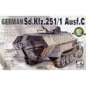 Semioruga alemán Sd. Kfz. 251/1 Ausf. C. AFV CLUB 35078