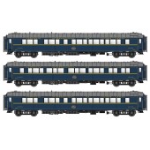 CIWL sleeper coaches set,  S2T and S3.